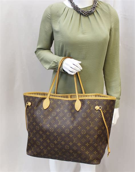 louis vuitton neverfull gm monogram canvas shoulder tote bag|louis vuitton large neverfull.